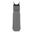 ONLY Damen Onlwinner Sl Maxi Dress Noos Wvn Kleid, Schwarz / Weiß ,38