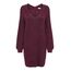 JdY Damen Jdyelanora L/S V-Neck Dress KNT Noos, Cabernet, XS EU
