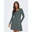 ONLY Female Strickkleid ONLALMA Kurzes Kleid