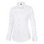 J.VER Bluse Damen Casual Business Blusen Button Down Shirts Klassische Langarm Kragen Tops Bügelleichtes Modern Oberteil,Weiß,M
