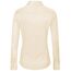 J.VER Hemd Damen Leichte Klassische Bluse Comfort Fit Baumwolle Stretch Blouse Langarm für Party Social Club Frauen,Beige,XL