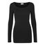 VERO MODA Damen Vmmaxi My Soft Long U-Neck Noos Langarmshirt, Schwarz, XXL EU