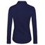 J.VER Blusen Regular Fit Klassische Bügelleicht Hemdbluse Langarm Damen Lässig Stretch für Hochzeitsgäste Service und College,Navy Blau,M