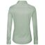 J.VER Bluse Damen Basic Langarm Stretch Hemdbluse Damen Bluse Leicht Tailliert mit Stretch Elegant Formelle Kragen Tops,Grün,L