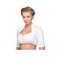 Stockerpoint Dirndlbluse Solange I Größe 32-48 I Damen Bluse mit elegantem Schalkragen & kurzen Ärmeln I Bequem & pflegeleicht I Perfekt für Trachten & Festlichkeiten
