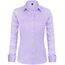 J.VER Blusen Regular Fit Klassische Bügelleicht Hemdbluse Langarm Damen Lässig Stretch für Hochzeitsgäste Service und College,Lila,L