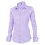 J.VER Blusen Regular Fit Klassische Bügelleicht Hemdbluse Langarm Damen Lässig Stretch für Hochzeitsgäste Service und College,Lila,S