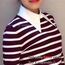 LoudSung Fake Collar Abnehmbare halbe Hemdbluse Falscher Kragen Großer spitzer Baumwollkragen Elegant für Frauen Mädchen