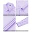 J.VER Blusen Regular Fit Klassische Bügelleicht Hemdbluse Langarm Damen Lässig Stretch für Hochzeitsgäste Service und College,Lila,M