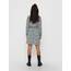 ONLY Damen Onlcory L/S V-Neck Tunic WVN Noos, Blau (Night Sky/Aop:abigale Flower), XXS