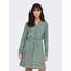 ONLY Damen Onlcory L/S V-Neck Tunic WVN Noos, Balsam Green/AOP:Mono Blossom,L