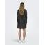 ONLY Damen Onlcory L/S V-Neck Tunic WVN Noos, Black/Stripes:White/Camel Stripes, Medium