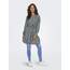 ONLY Damen Onlcory L/S V-Neck Tunic WVN Noos, Black/AOP:Aura Flower, XXS