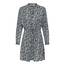ONLY Damen Onlcory L/S V-Neck Tunic WVN Noos, Black/AOP:Aura Flower, XS