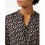 ONLY Damen Onlcory L/S V-Neck Tunic WVN Noos, Schwarz (Black/Nera Flower) ,XXL