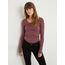 VERO MODA Damen VMMAXI My LS Soft Long U-Neck, Rose Brown, XS