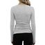 DUOEASE Langarmshirt Damen Basic Longsleeve Elegant Langarm Oberteile Rippshirt Tshirts Tops（Stelle Grau,S