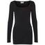 VERO MODA Damen Langarmshirt VMMAXI My LS Soft Long U - Neck NOOS, Gr. 40 (Herstellergröße: L), Schwarz