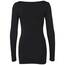 VERO MODA Damen Langarmshirt VMMAXI My LS Soft Long U - Neck NOOS, Gr. 40 (Herstellergröße: L), Schwarz