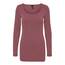 VERO MODA Damen VMMAXI My LS Soft Long U-Neck, Rose Brown, S