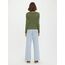 VERO MODA Damen VMMAXI My LS Soft Long U-Neck, Olivine, L