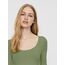 VERO MODA Damen VMMAXI My LS Soft UNECK 3-Pack, Oil Green/Abyss/Stormy Weather, M
