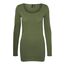 VERO MODA Damen VMMAXI My LS Soft Long U-Neck, Olivine, L