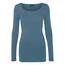 VERO MODA Damen VMMAXI My LS Soft Long U-Neck, Bluestone, M