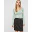 VERO MODA Damen VMMAXI My LS Soft Long U-Neck, Sky Gray, XXL