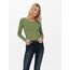 VERO MODA Damen VMMAXI My LS Soft UNECK NOOS 3-Pack Langarmshirt, Oil Green/Green Gables & Chine, L