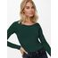 VERO MODA Damen VMMAXI My LS Soft UNECK NOOS 3-Pack Langarmshirt, Oil Green/Green Gables & Chine, L