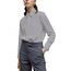 Damen Button-Down Shirts Langarm Kragen Tops Lady Work Office Chiffon Bluse