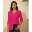 Damen Button-Down Shirts Langarm Kragen Tops Lady Work Office Chiffon Bluse