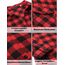UNibelle Damen Trachtenbluse Oktoberfest Karohemd V-Ausschnitt HolzfäLlerhemd Langarm Trachtenhemd Knöpfen Karierte Hemden Casual Oberteile Rot S