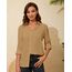 Damen Button-Down Shirts Langarm Kragen Tops Lady Work Office Chiffon Bluse