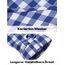 UNibelle Damen Kariert Bluse Langarm Hemd Knopfleiste Trachtenbluse Casual Hemdjacke Oktoberfest Hemden V-Ausschnitt Karohemd HolzfäLlerhemd Trachten Oberteile Hellblau-B S