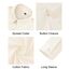 J.VER Damen Hemd Herbst Büro Damenbluse übergangs Langarm Stretchhemd Regular Fit Baumwolle Anzughemd Beige