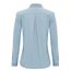 J.VER Bluse Damen Business Casual Damenblusen BüRotauglich Button Down Langarmshirt Knitterfrei Elegant Oberteile Nebelblau