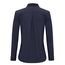 J.VER Bluse Dunkelblau Damen Freizeit Langarm Businesshemd Stretch Atmungsaktiv Blouse Für Arbeitsplatz Academia und Vorstellungsgespräche Navy Blau