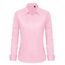 J.VER Damen Bluse Business Casual Blusenshirt Office Alltags Blusen Knitterfreies Hemd Regular Fit Long Sleeve Shirt Women Rosa