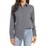 J.VER Damen Hemd Hemdbluse Langarm Freizeit Business Arbeit Blusen und Tuniken Elegant Oberteile Für GeschäFtstreffen grau