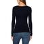 ONLY Damen Onllive Love Life L/S Oneck Top Noos JRS T-Shirt, Schwarz, M EU