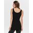 ONLY 3er Pack Damen Basic Tops Tank Top schwarz lang 15201465 (XL, Schwarz (Black))