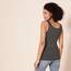 Amazon Essentials Damen Tanktop, Schmale Passform, 2er-Pack, Dunkelgrau/Grau Meliert Streifen, XL