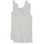 Amazon Essentials Damen Tanktop, Schmale Passform, 2er-Pack, Hellgrau Meliert, L