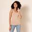 Amazon Essentials Damen Tanktop, Schmale Passform, 2er-Pack, Beige, L