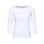 Cecil Damen Basic Boatneck T-Shirt, White, S