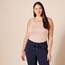 Amazon Essentials Damen Tanktop, Schmale Passform, 2er-Pack, Mauve/Zartrosa, XL