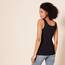 Amazon Essentials Damen Tanktop, Schmale Passform, 2er-Pack, Schwarz/Weiß Streifen, L