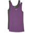 Amazon Essentials Damen Tanktop, Schmale Passform, 2er-Pack, Dunkelgrau Meliert/Dunkelpurpur, XL